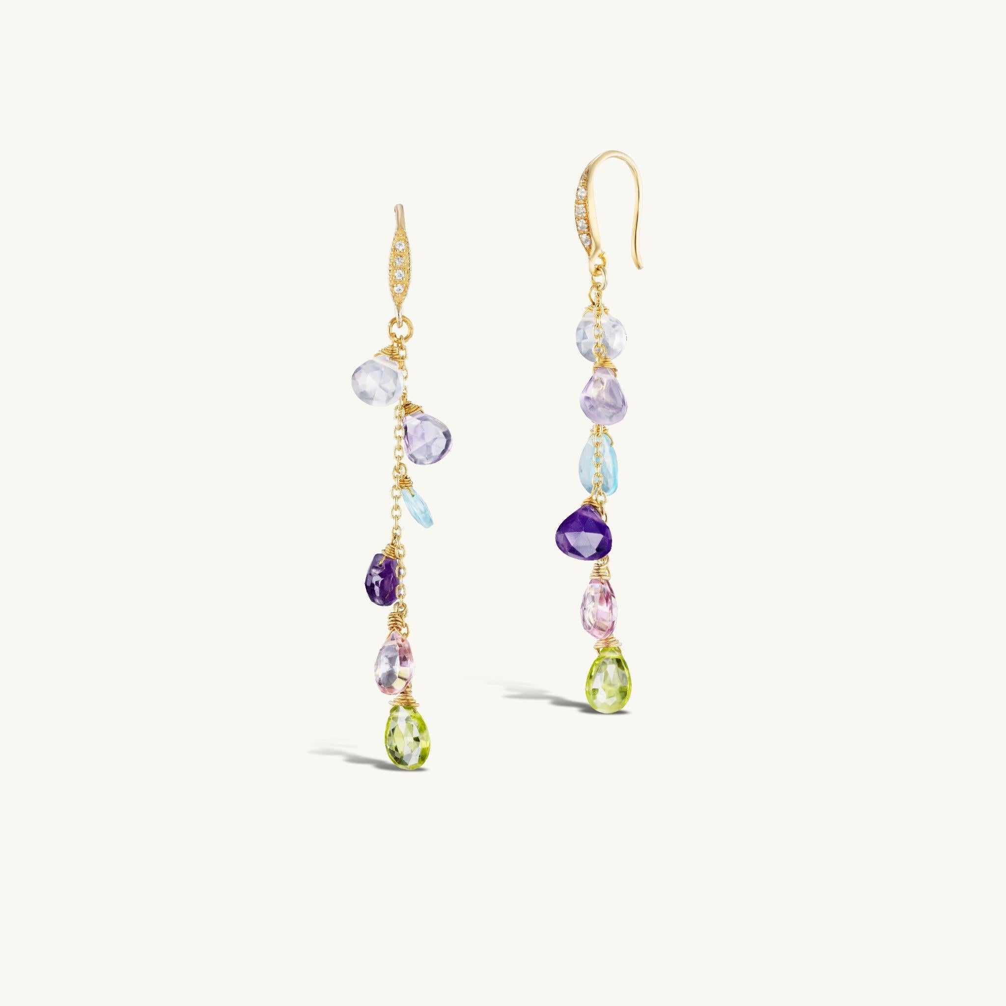 Iris Earrings